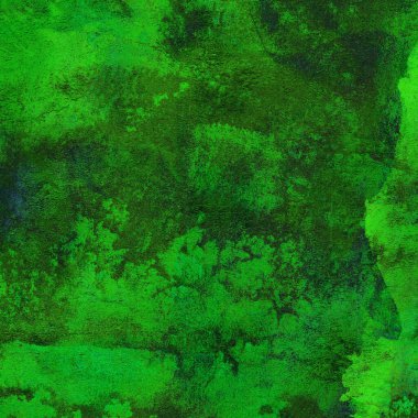 Yeşil suluboya desenli soyut arkaplan