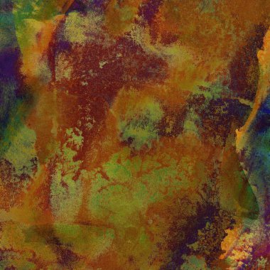 Soyut turuncu, sarı suluboya arka plan. el boyası dokusu