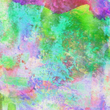 Soyut suluboya tasarımı, boyalı dokuya yakın çekim. Asgari arkaplan.