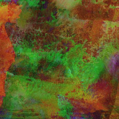 Soyut suluboya tasarımı, boyalı dokuya yakın çekim. Asgari arkaplan.