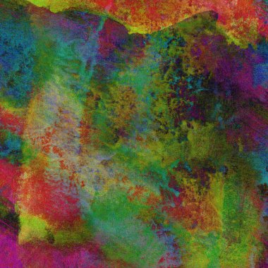 Soyut suluboya tasarımı, boyalı dokuya yakın çekim. Asgari arkaplan.