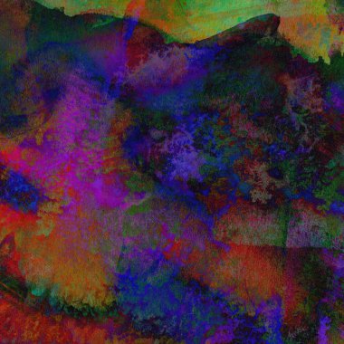 Soyut suluboya tasarımı, boyalı dokuya yakın çekim. Asgari arkaplan.