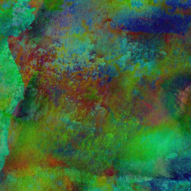 Soyut suluboya tasarımı, boyalı dokuya yakın çekim. Asgari arkaplan.