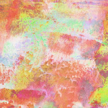 Soyut suluboya tasarımı, boyalı dokuya yakın çekim. Asgari arkaplan.