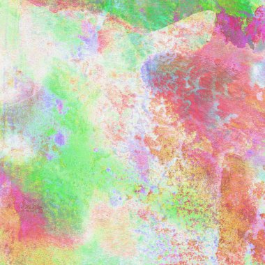 Soyut suluboya tasarımı, boyalı dokuya yakın çekim. Asgari arkaplan.