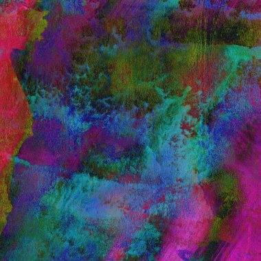 Soyut suluboya tasarımı, boyalı dokuya yakın çekim. Asgari arkaplan.