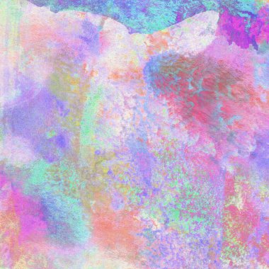 Soyut suluboya tasarımı, boyalı dokuya yakın çekim. Asgari arkaplan.