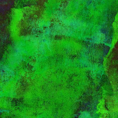 Yeşil suluboya desenli soyut arkaplan