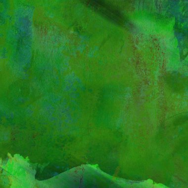 Yeşil suluboya desenli soyut arkaplan