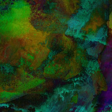 Soyut turuncu, sarı suluboya arka plan. el boyası dokusu