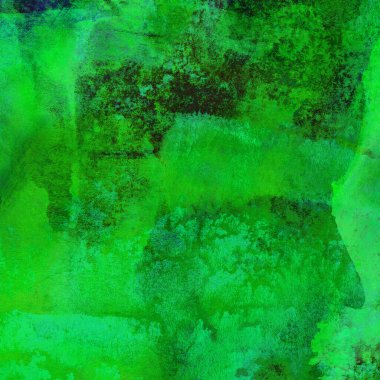 Yeşil suluboya desenli soyut arkaplan