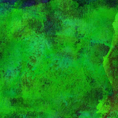 Yeşil suluboya desenli soyut arkaplan