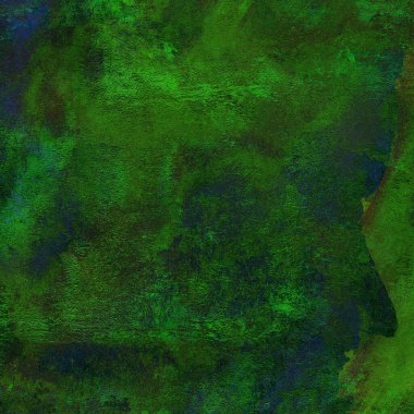 Yeşil ve mavi suluboya desenli soyut arkaplan