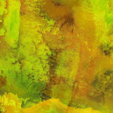 Boya desenli soyut sarı arkaplan 