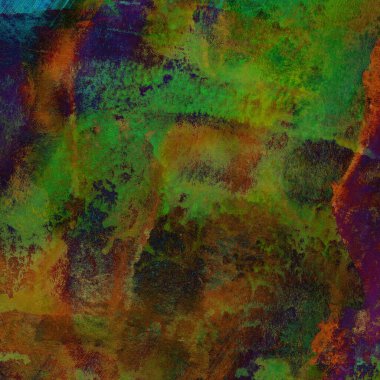 yeşil soyut suluboya arkaplan, dekoratif doku 