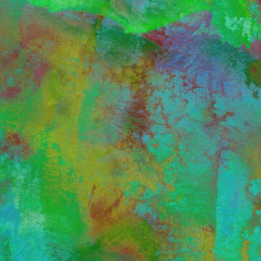 yeşil soyut suluboya arkaplan, dekoratif doku 