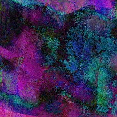 Soyut suluboya tasarımı, boyalı dokuya yakın çekim. Asgari arkaplan.