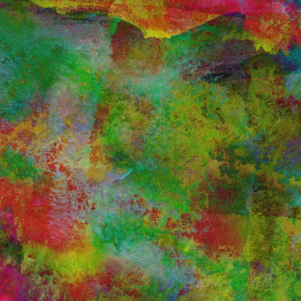 Sulu Boya doku ile yeşil arka plan