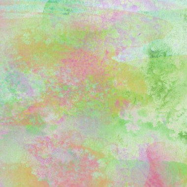 yeşil soyut suluboya arkaplan, dekoratif doku 