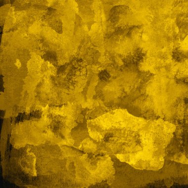 Altın suluboya boya dokusu, soyut arkaplan