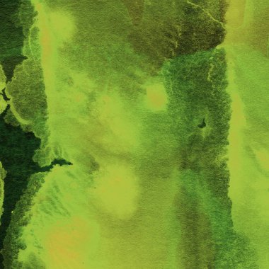 yeşil soyut suluboya arkaplan, dekoratif doku 