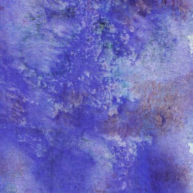 soyut mavi suluboya arkaplan, boyanmış doku