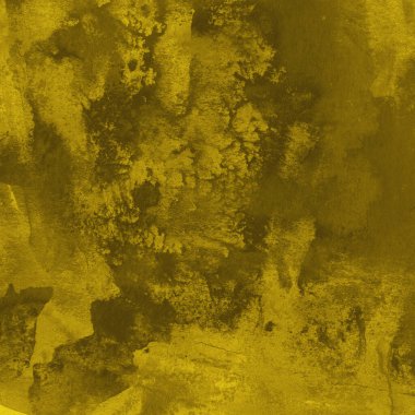 Boya desenli soyut sarı arkaplan 