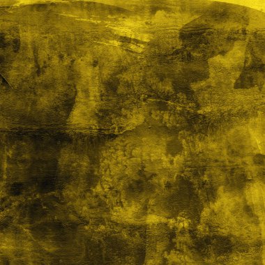 Boya desenli soyut sarı arkaplan 