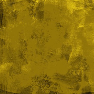 Boya desenli soyut sarı arkaplan 