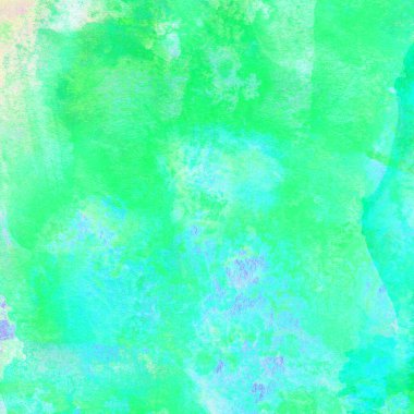 Yeşil soyut suluboya boya doku