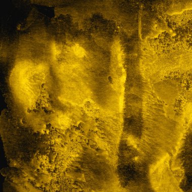 sarı soyut suluboya arkaplan, dekoratif doku 