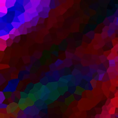 Soyut renkli mozaik doku, kristalize arkaplan