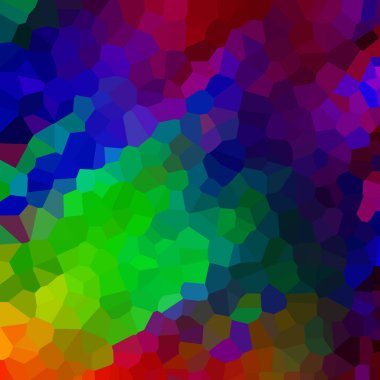 Soyut renkli mozaik doku, kristalize arkaplan