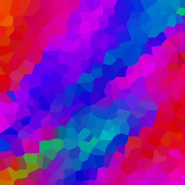 Soyut renkli mozaik doku, kristalize arkaplan