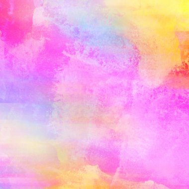 sarı, pembe soyut suluboya arkaplan 