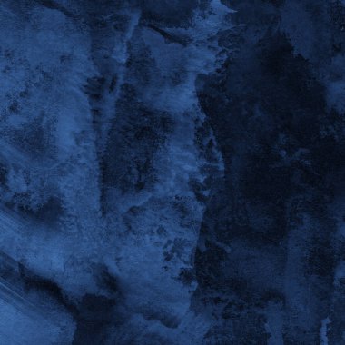 koyu mavi suluboya boya dokusu, soyut arkaplan