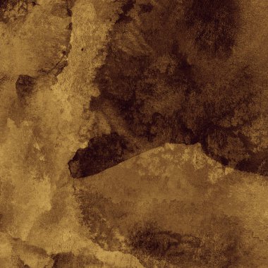 suluboya kahverengi boya desenli soyut arkaplan 