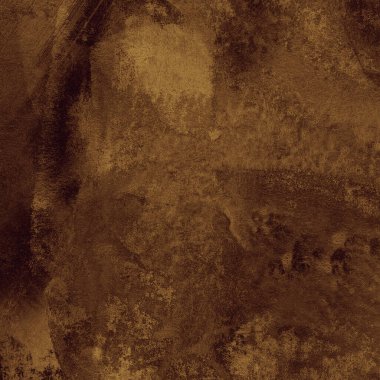 suluboya kahverengi boya desenli soyut arkaplan 