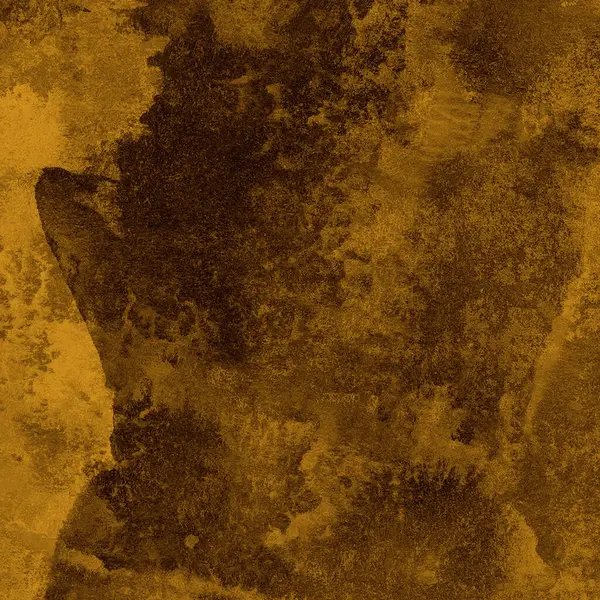 suluboya kahverengi boya desenli soyut arkaplan 