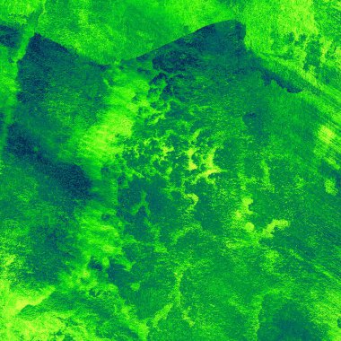 soyut yeşil suluboya tasarımı boyalı doku