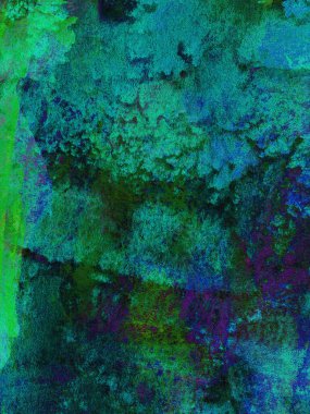 soyut yeşil ve mavi suluboya arkaplan