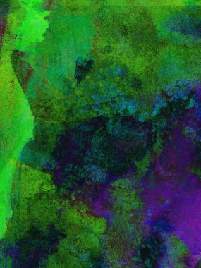 soyut yeşil, mavi, mor suluboya arkaplan