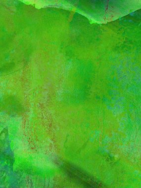 metin için alanı olan soyut yeşil suluboya arkaplan