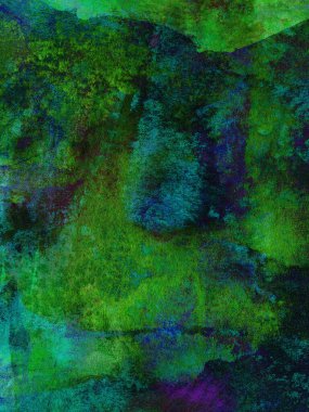 soyut yeşil ve mavi suluboya arkaplan