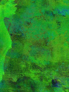 metin için alanı olan soyut yeşil suluboya arkaplan