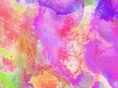 Soyut suluboya tasarımı