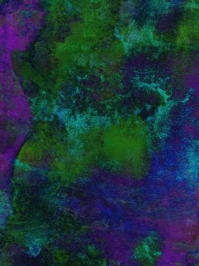 soyut yeşil, mavi, mor suluboya arkaplan