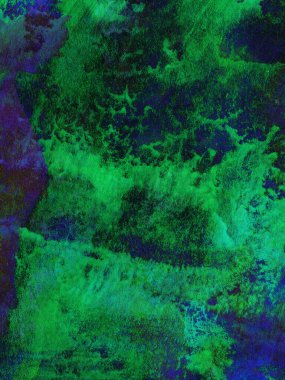 soyut yeşil ve mavi suluboya arkaplan