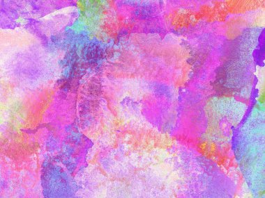 Soyut suluboya tasarımı