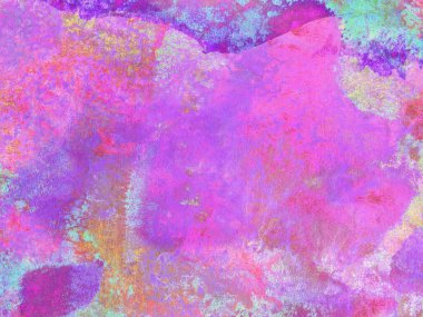 Soyut suluboya tasarımı